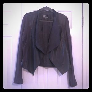 Kut from the Kloth leather/knit jacket